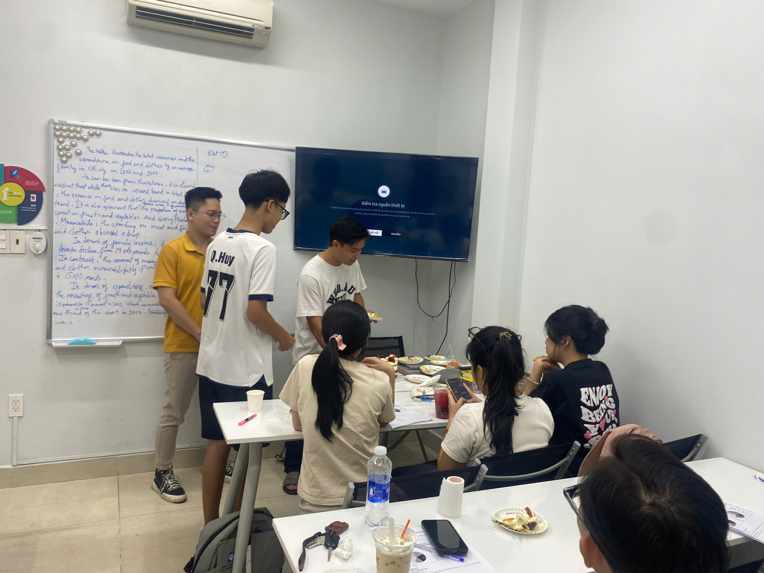 Hoạt động học tập tại lớp